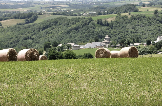 Boussac aveyron vue generale