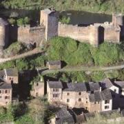 Brousse le chateau aveyron le chateau vue generale