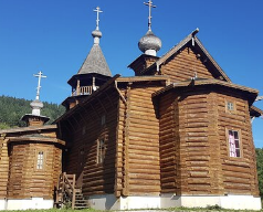 Sylvanès (Aveyron) L'église russe