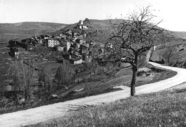 Combret aveyron vue generale cpa