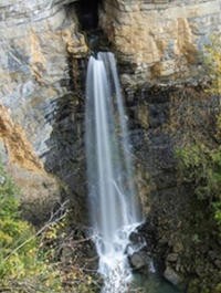 Creissels aveyron cascade du ruisseau de saint martin