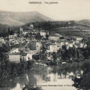 Creissels aveyron vue generale cpa