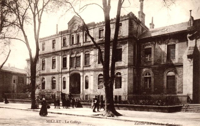 Le collège (cpa)