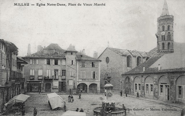 La place du vieux marché (cpa)