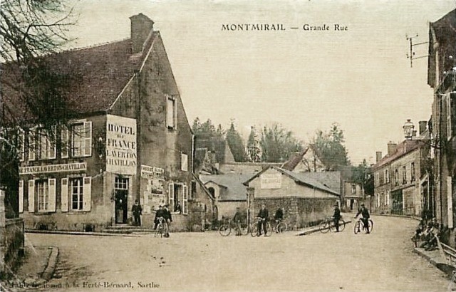 Montmirail (51) L' Hôtel de France CPA