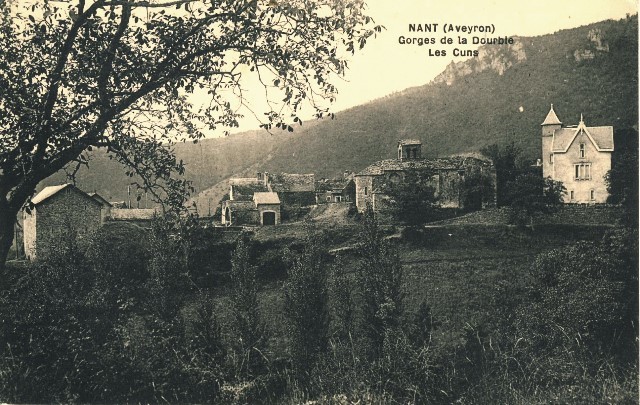 Nant aveyron les cuns cpa