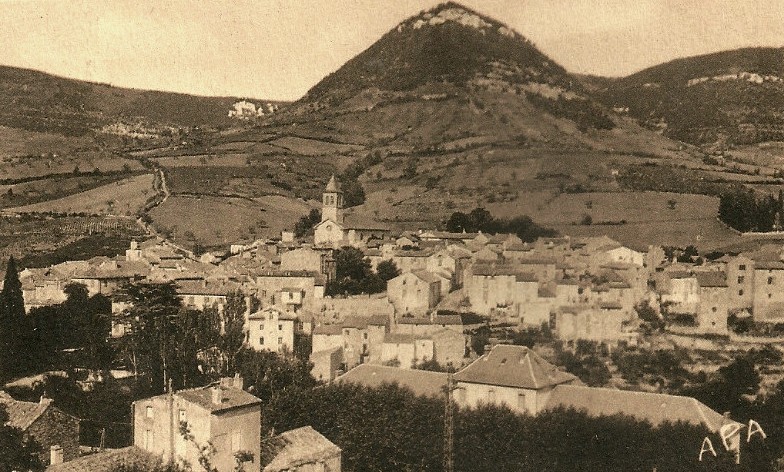 Saint-Georges-de-Luzençon (Aveyron) Vue générale