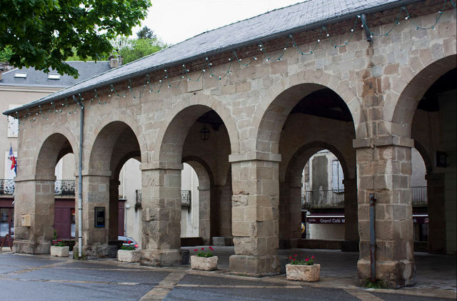 Saint jean du bruel aveyron la halle