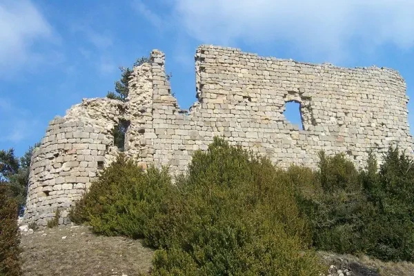 Saint jean du bruel aveyron le chateau d algues ruines