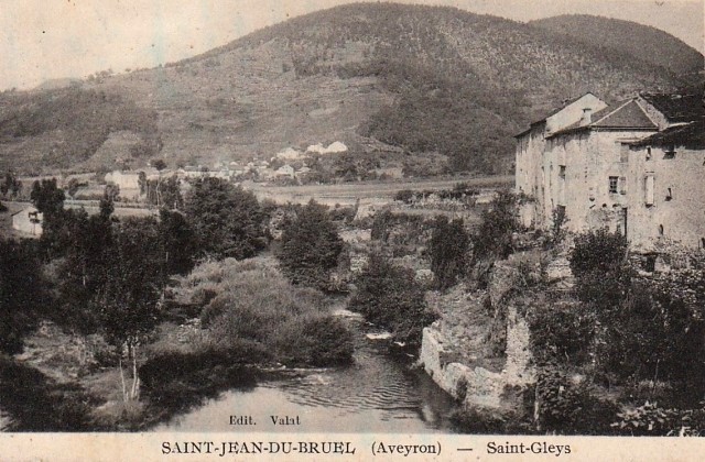 Saint jean du bruel aveyron saint gleys cpa