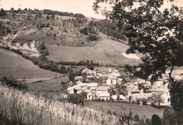 Severac d aveyron lavernhe vue generale cpa