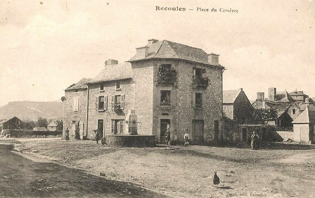 Severac d aveyron recoules previnquieres recoules pres du couderc cpa