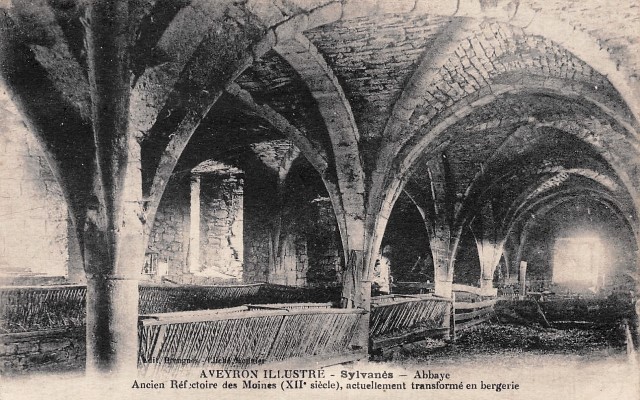 Sylvanes aveyron abbaye bergerie cpa