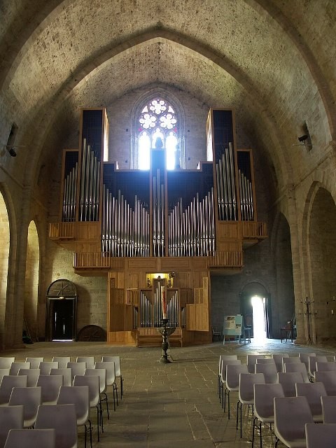 Sylvanes aveyron abbaye les grandes orgues