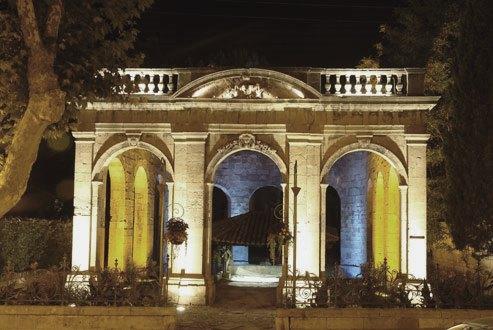 Millau aveyron lavoir de l ayrolle nocturne