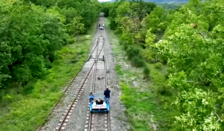 Millau aveyron velorail